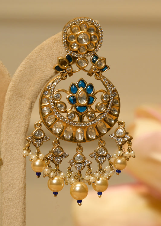 Neel Kamal Chandbali Earrings