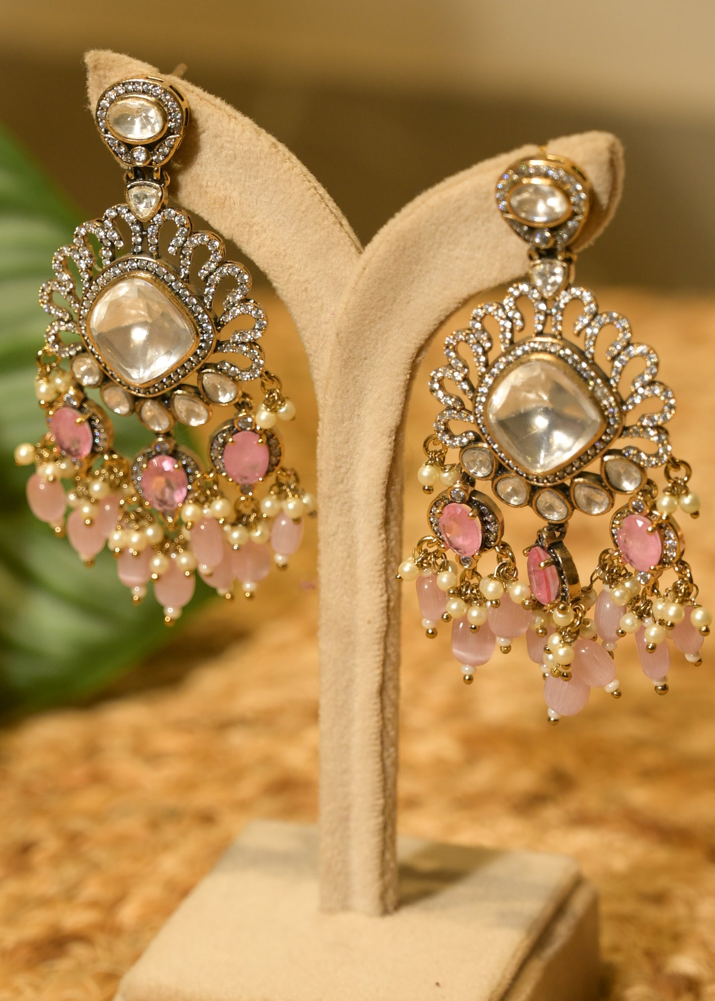 Gulnaar Polki Drops Earrings