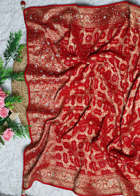 Yashi Cherry Bridal Dupatta
