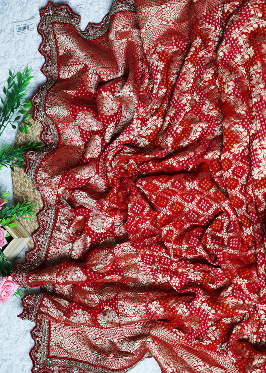 Suhani Red Bridal Dupatta
