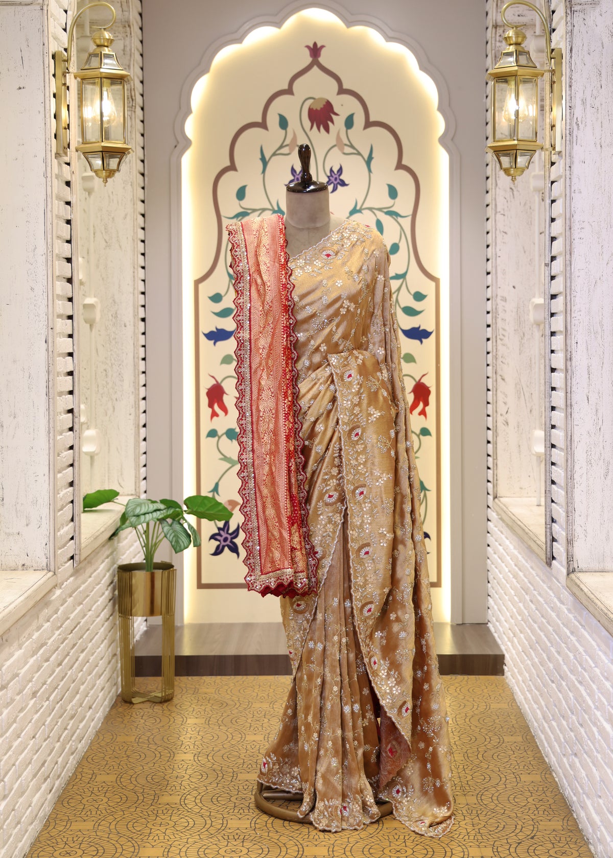 Suhani Red Bridal Dupatta