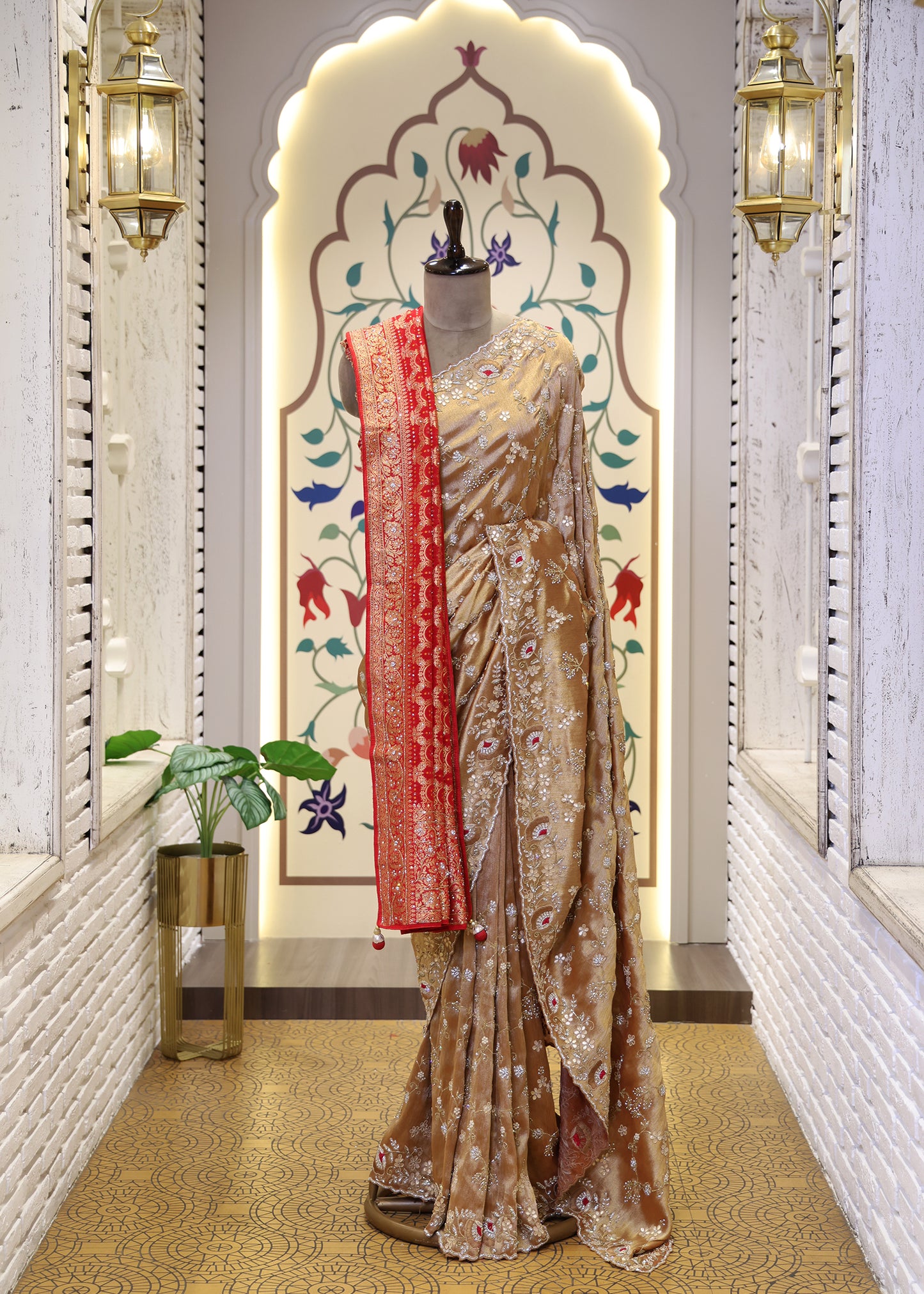 Yashi Cherry Bridal Dupatta