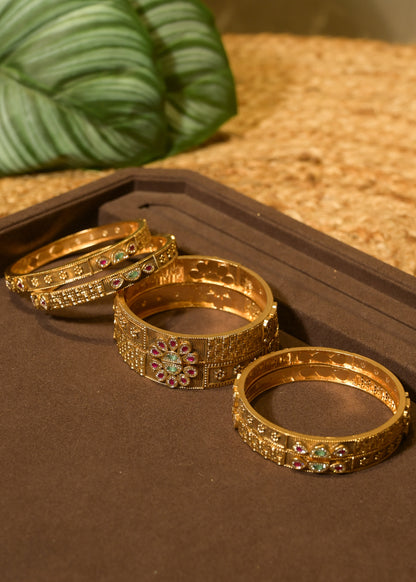 Gulnaar Kada Bangles Set of 5