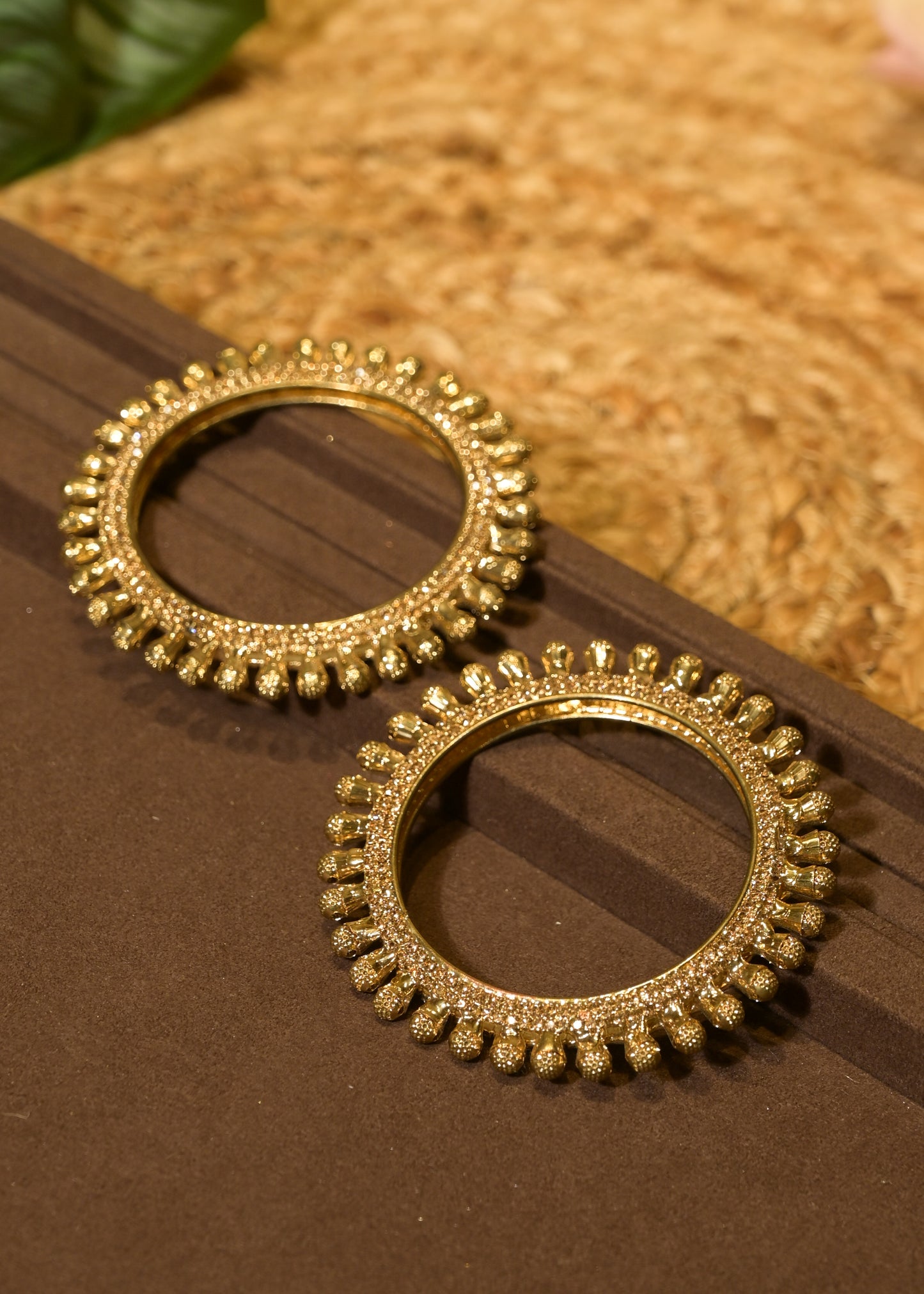 Maharani Boondi Kada Bangles Set