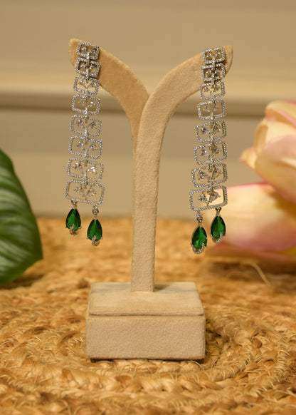 Verde AD Diamond Luxe Earrings