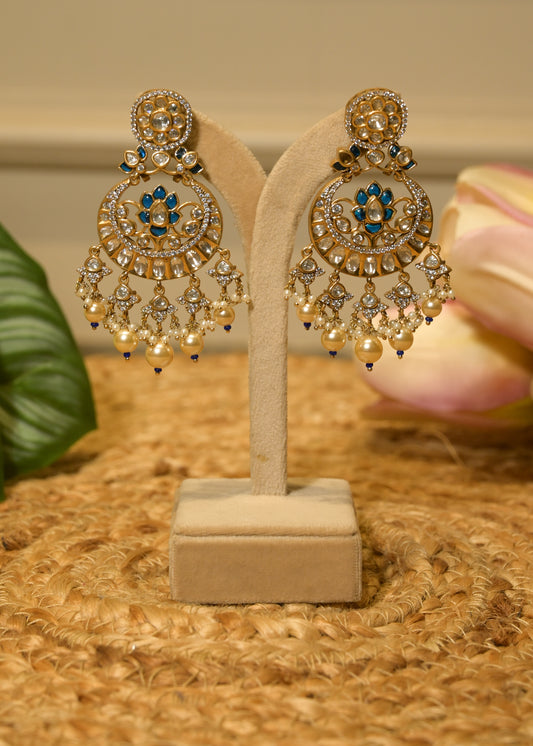 Neel Kamal Chandbali Earrings