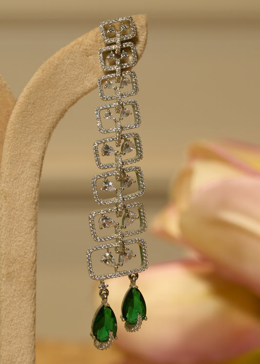 Verde AD Diamond Luxe Earrings