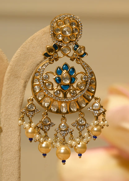 Neel Kamal Chandbali Earrings