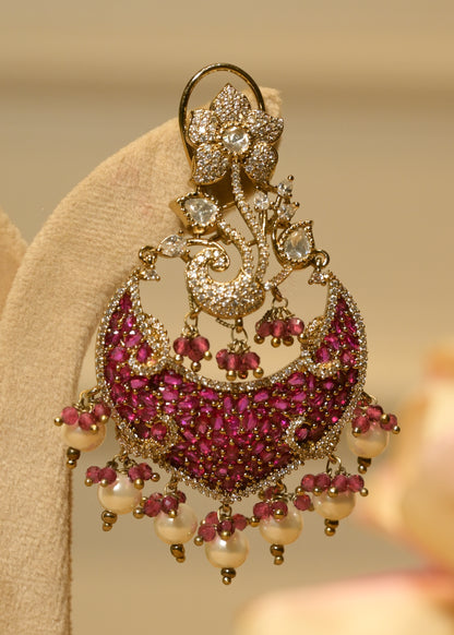 Rani Chandbali Earrings