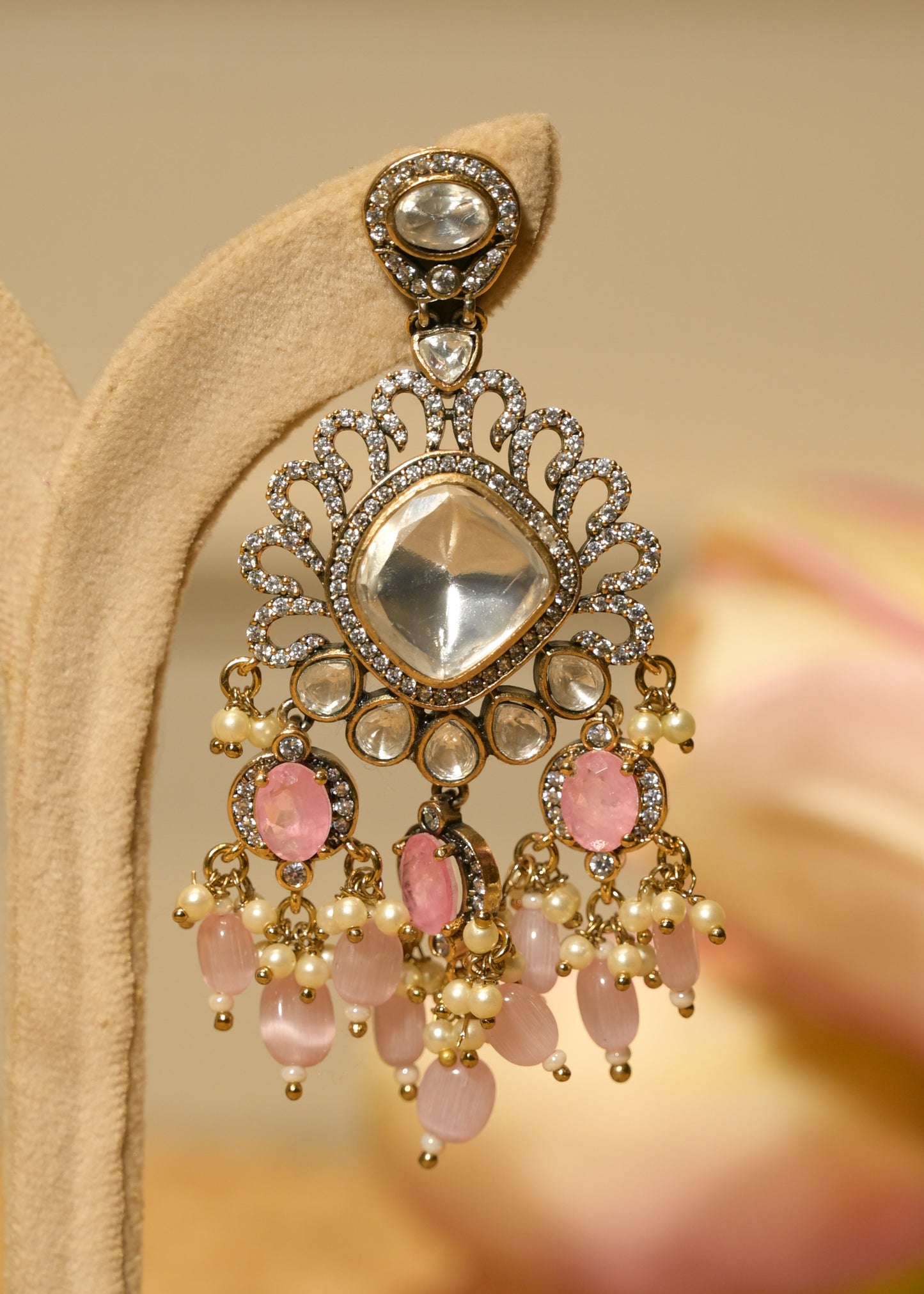 Gulnaar Polki Drops Earrings