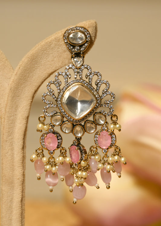 Gulnaar Polki Drops Earrings