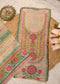 Amber Yellow Cotton Floral Suit Set