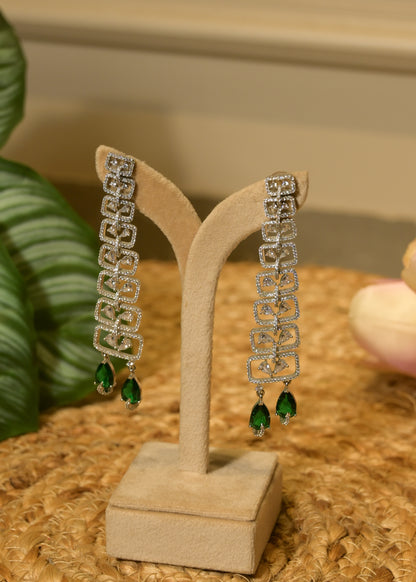 Verde AD Diamond Luxe Earrings