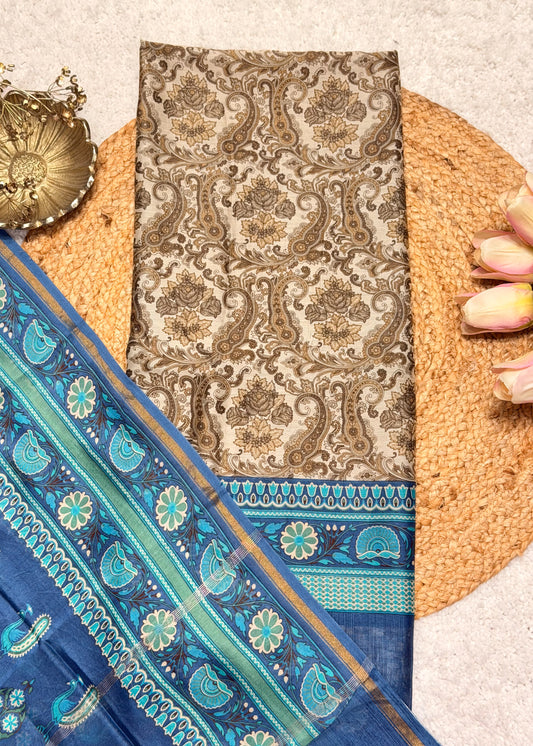 Rozana Paisley Printed Suit Set