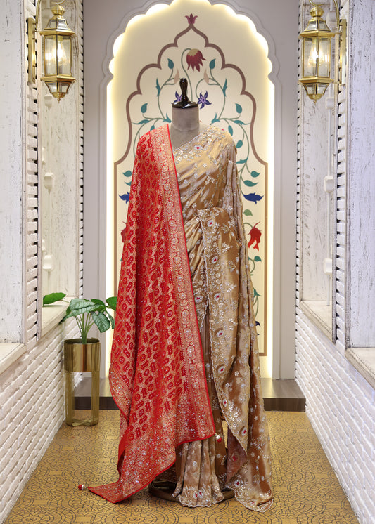Yashi Cherry Bridal Dupatta