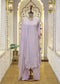 Meher Lavender A-line Stitched Suit Set