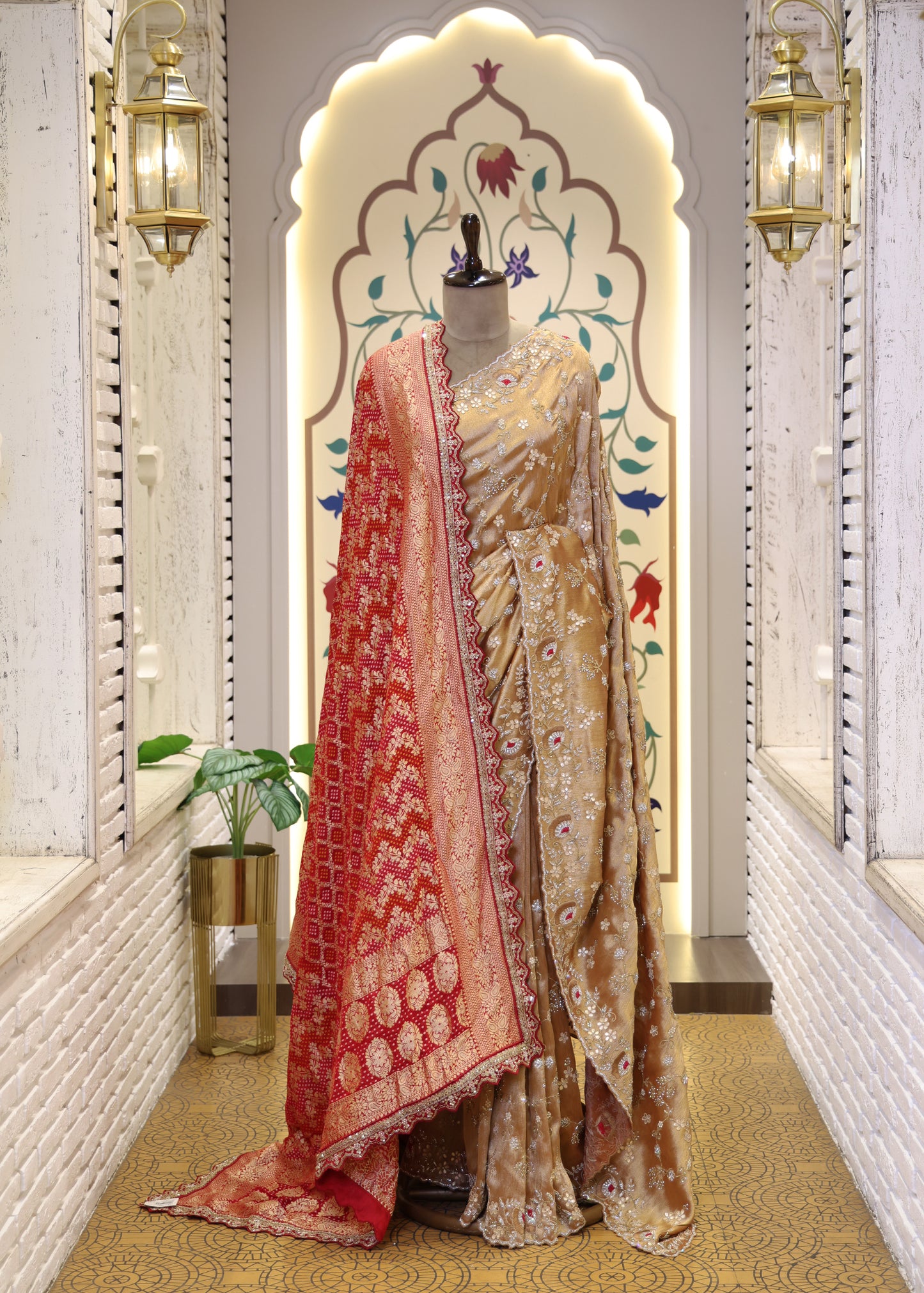 Suhani Red Bridal Dupatta