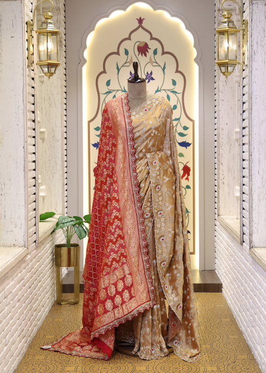Suhani Red Bridal Dupatta