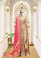 Pink Garchola Heavy Border Long Bridal Dupatta