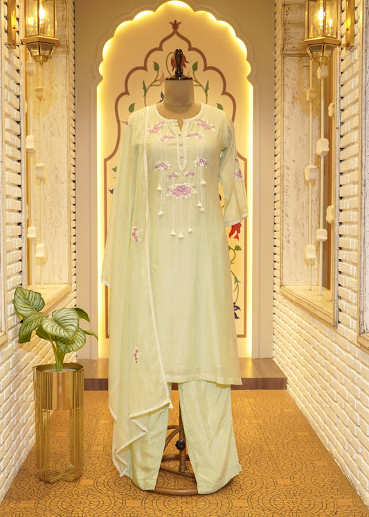 Kavee Pista Boho Stitched Suit Set