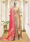 Pink Garchola Heavy Border Long Bridal Dupatta