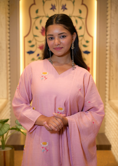 Gulabi Mul Cotton Stitched Suit Set