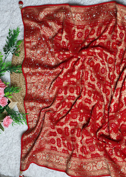 Yashi Cherry Bridal Dupatta