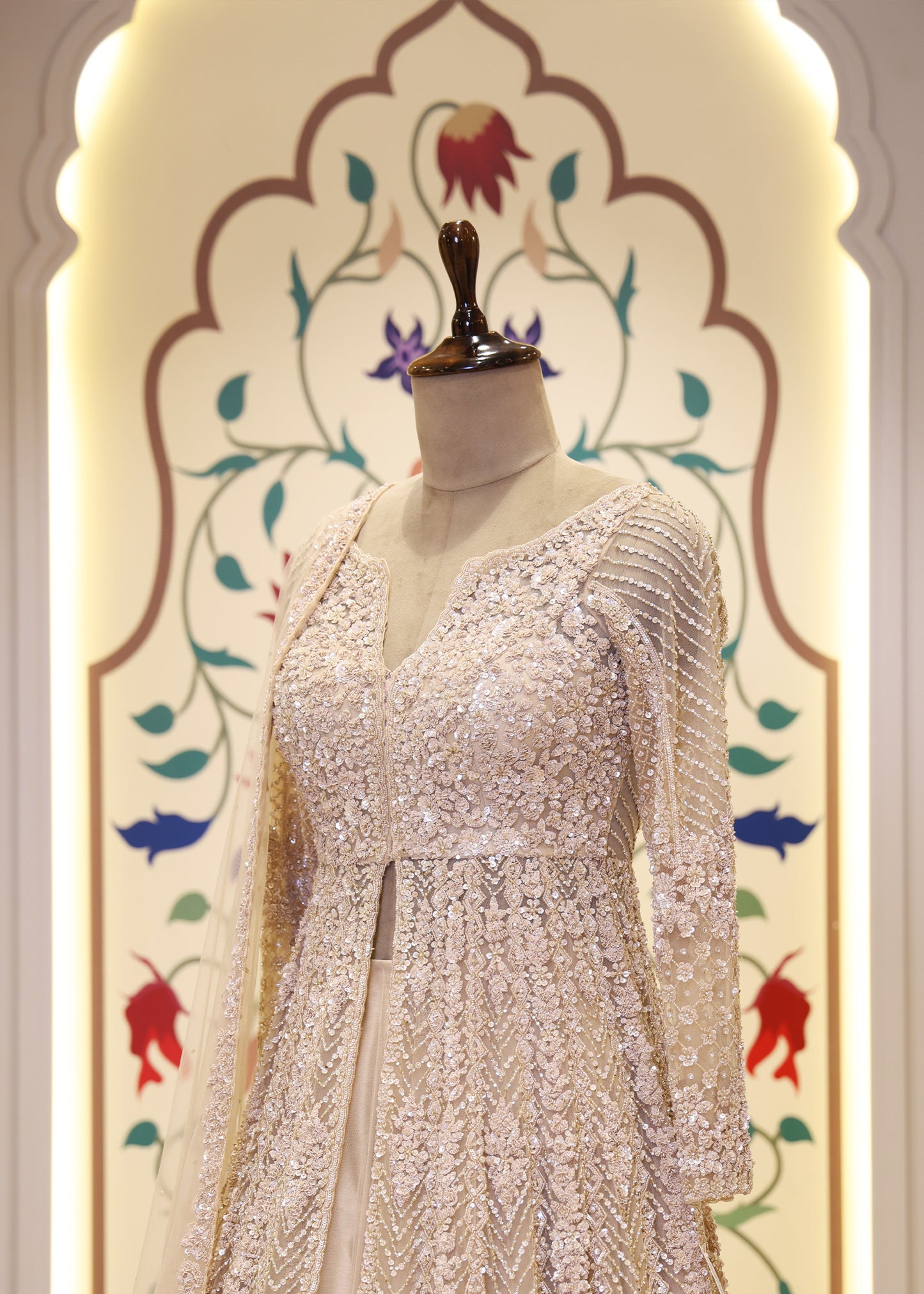 Chandni Jacket Style Lehenga with Dupatta