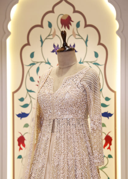 Chandni Jacket Style Lehenga with Dupatta