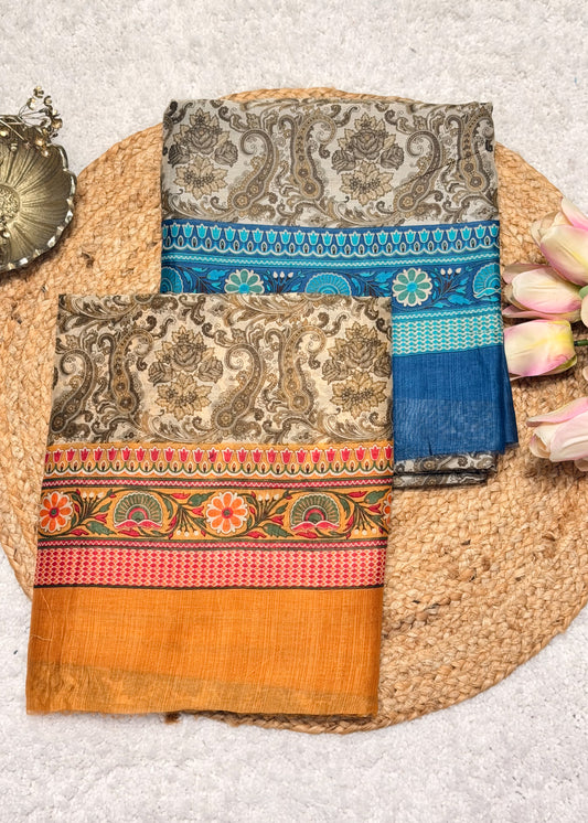 Rozana Paisley Printed Suit Set