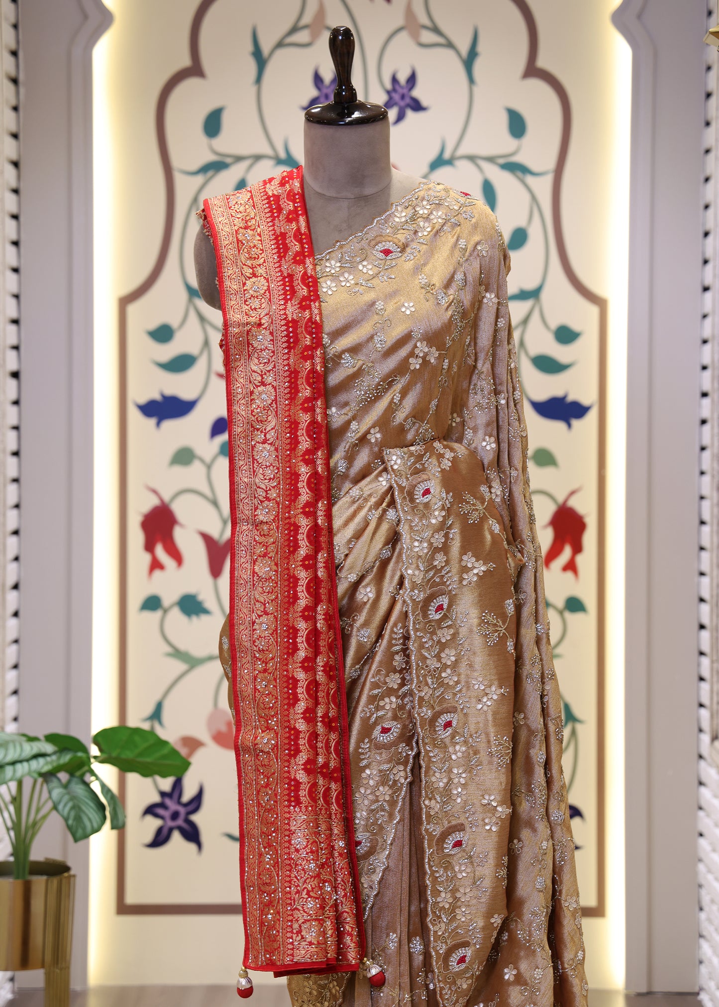 Yashi Cherry Bridal Dupatta