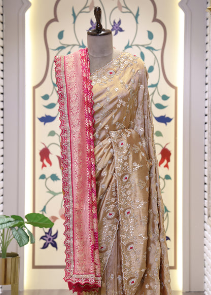 Suhani Pink Bridal Dupatta