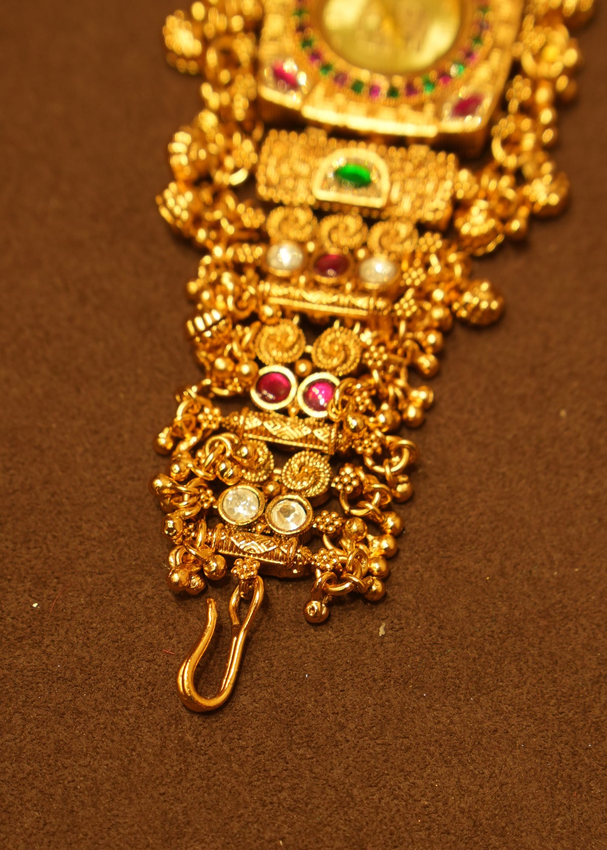 Gauhar Imperial Heritage Gold Watch Bracelet