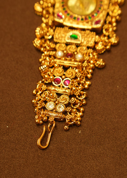 Gauhar Imperial Heritage Gold Watch Bracelet