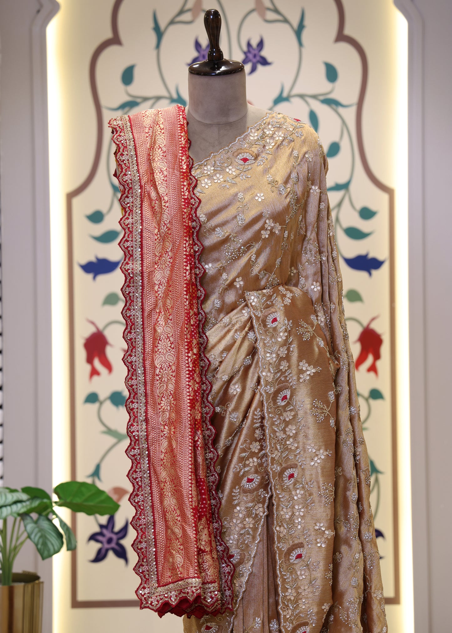 Suhani Red Bridal Dupatta