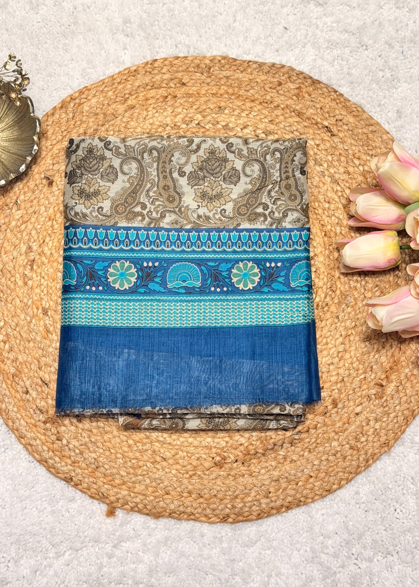 Rozana Paisley Printed Suit Set