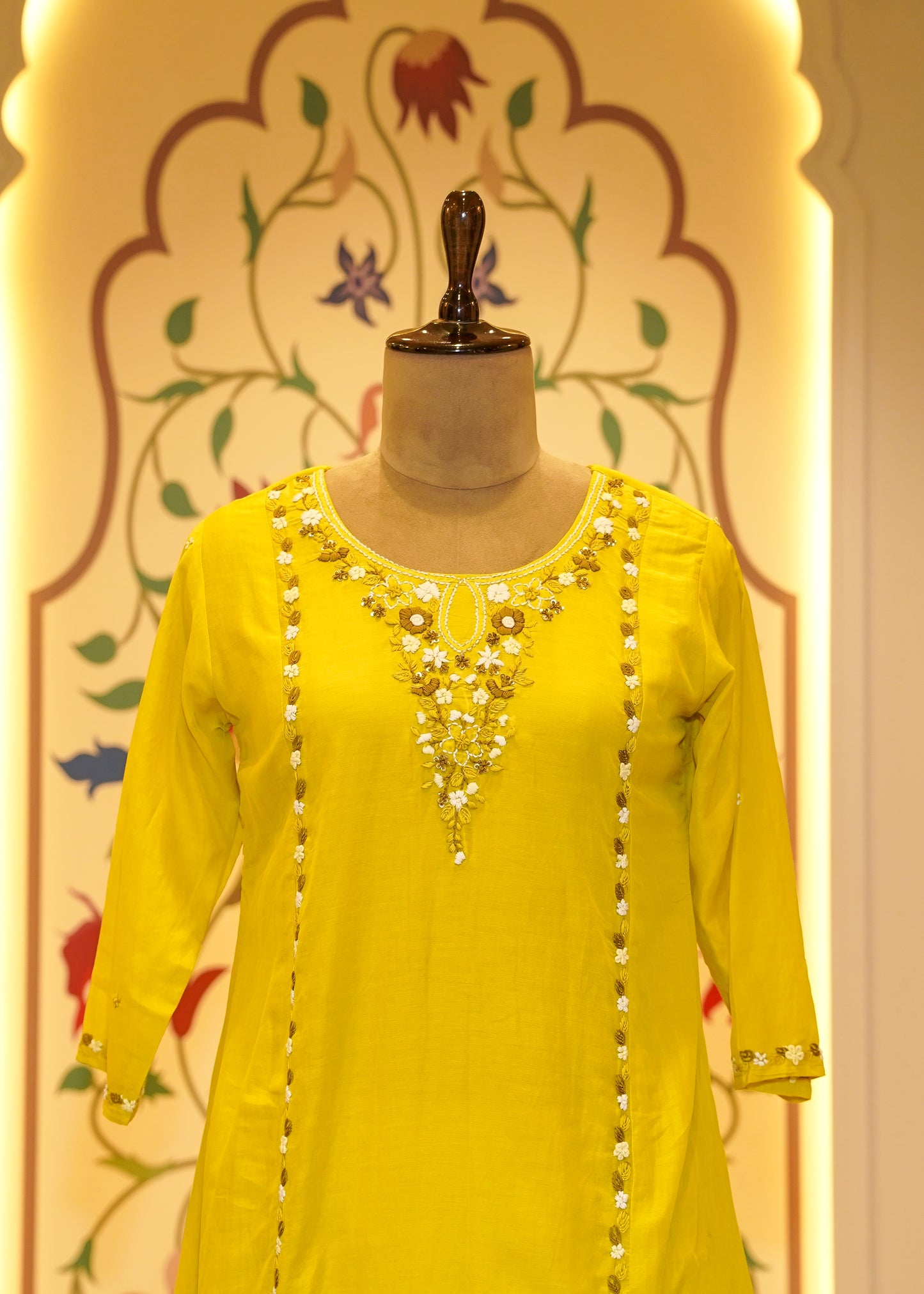 Tuba Green Comfy Stitched Suit Set