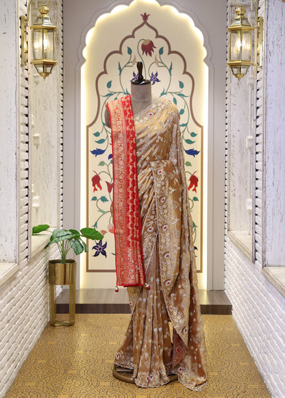 Yashi Cherry Bridal Dupatta