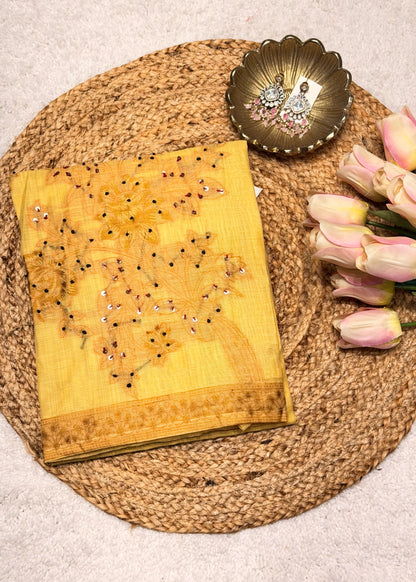 Peela Phool Unstitched Suit Set