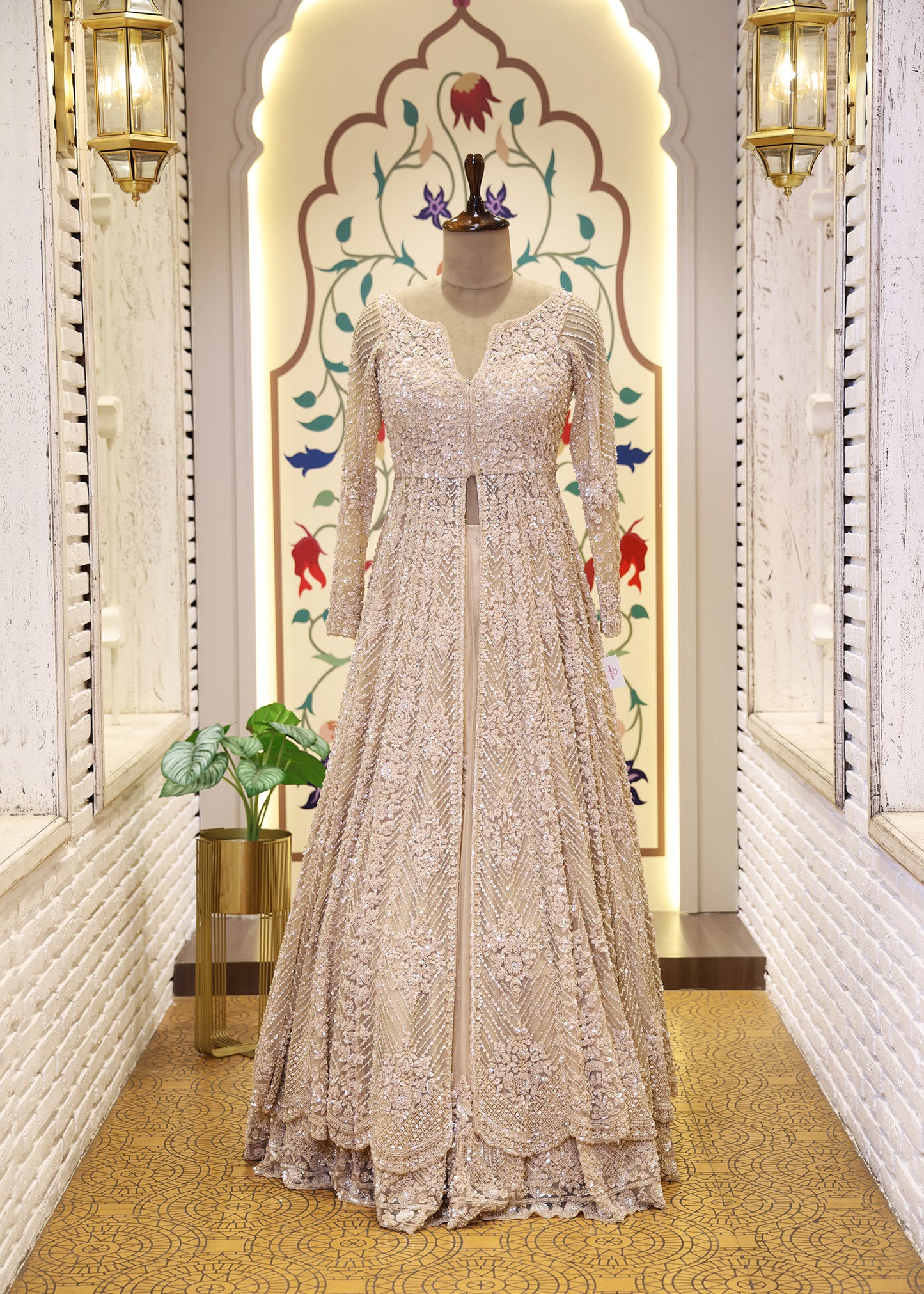 Chandni Jacket Style Lehenga with Dupatta