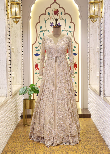 Chandni Jacket Style Lehenga with Dupatta