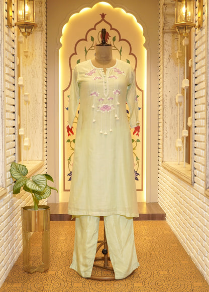 Kavee Pista Boho Stitched Suit Set