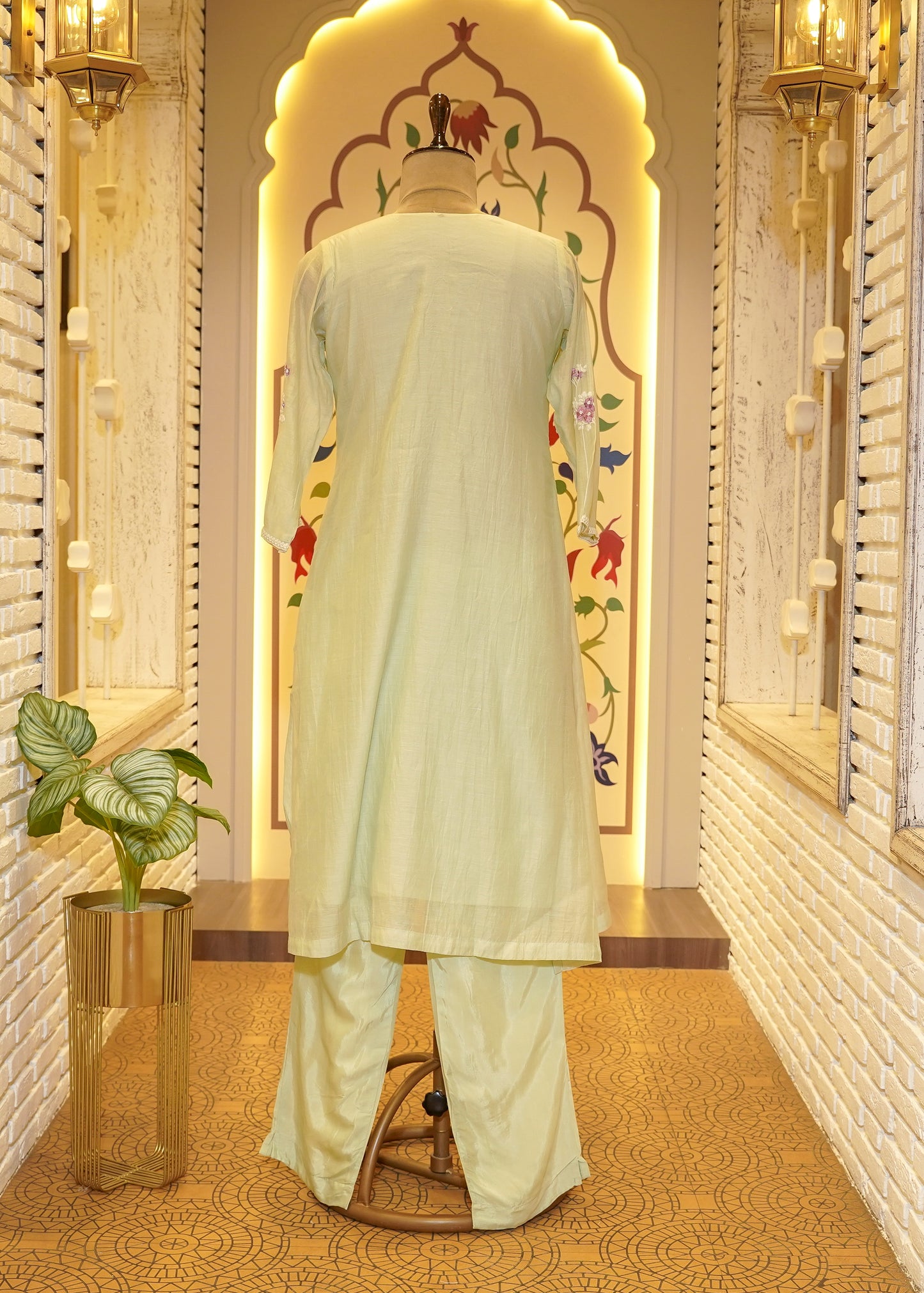 Kavee Pista Boho Stitched Suit Set