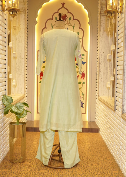 Kavee Pista Boho Stitched Suit Set