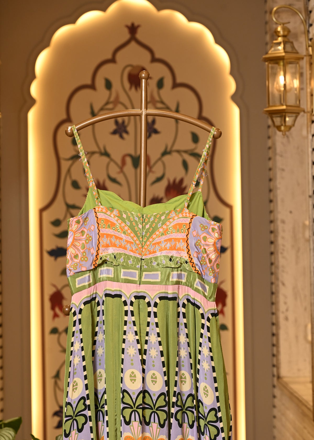 Ella Carnival Green Jumpsuit