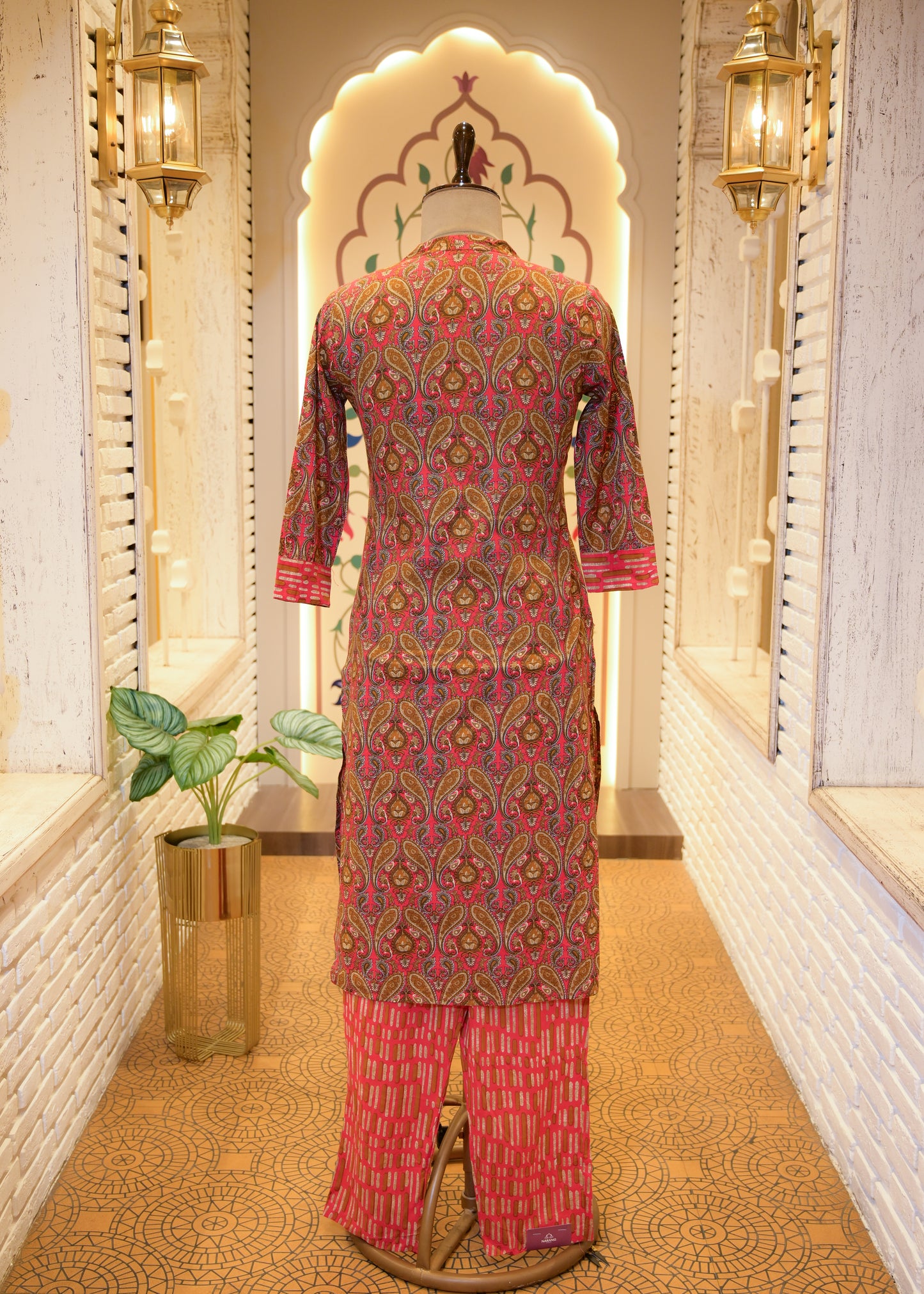 Niyati Pink Stitched Suit Set