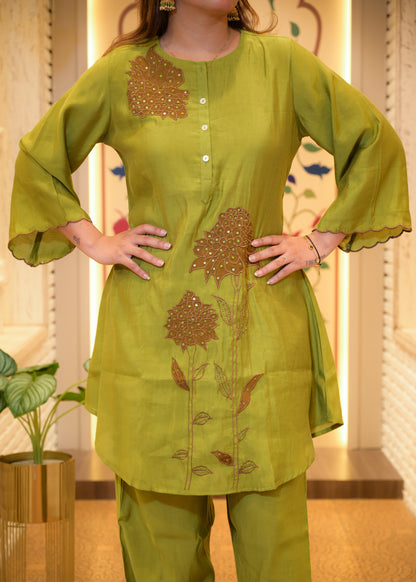 Ishya Green Co-ord Set