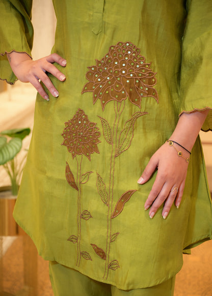 Ishya Green Co-ord Set