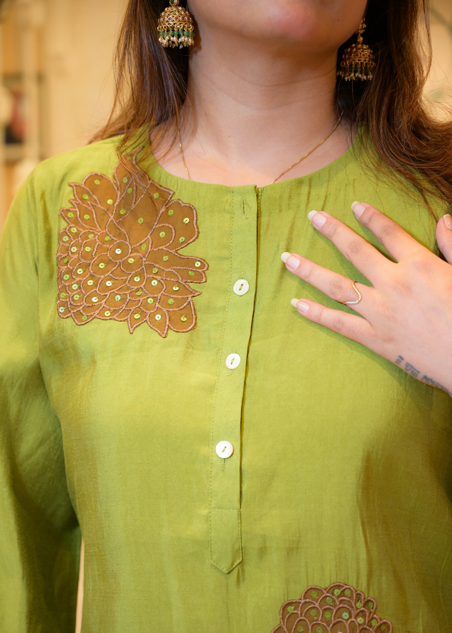 Ishya Green Co-ord Set
