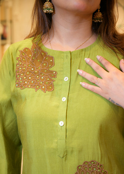 Ishya Green Co-ord Set